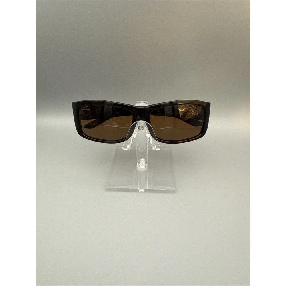 Serengeti Alba Authentic Polarized  Brown Tortoise 🔥 Wrap Sunglasses Vintage